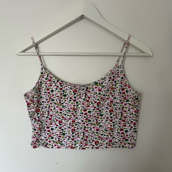 BRANDY MELVILLE FLORAL TANK - Picture 1 of 2
